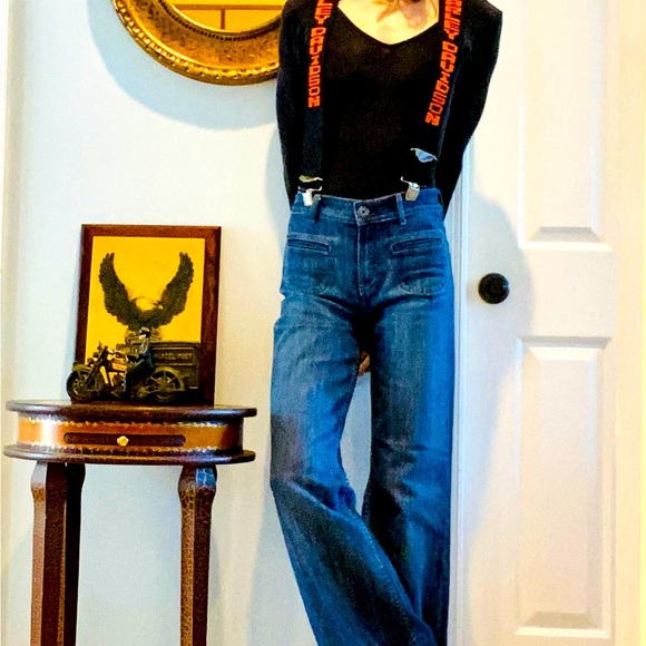 Jordache Jeans Reissue Y2K. Size 6 Waist 28” Hip 32-33” Length 40” - Picture 2 of 8